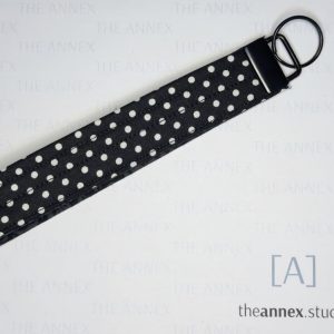 After Midnight Handmade Wristlet Keychain