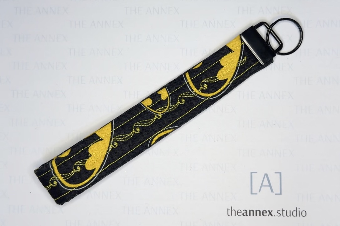 Sunday Funnies Handmade Wristlet Keychain - Image 3