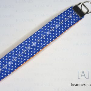 Game Day Handmade Wristlet Keychain