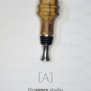 Woodland Acorn Bocote Hand-Turned Bottle Stopper