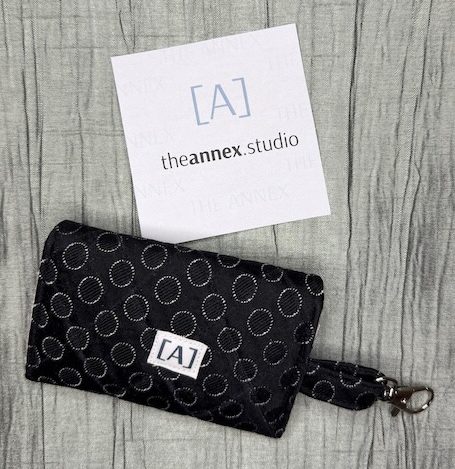 Nocturne Medallion Upcycled Silk AirPods Pro Case - Image 2