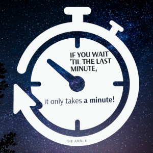 Last Minute Maker Sticker