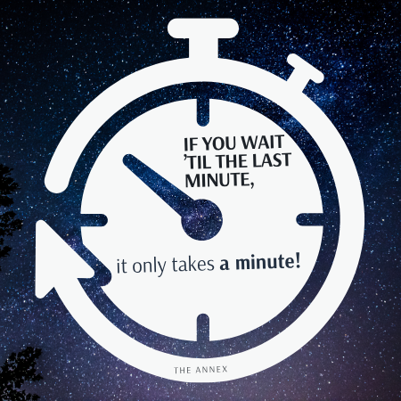 Last Minute Maker Sticker